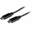 USB laidas StarTech USB-C – USB-C 1 m juodas (USB2CC1M)
