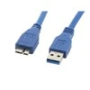 LANBERG CA-US3M-10CC-0005-B kabelis USB 3.0 Micro AM-MBM5P 50cm