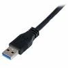 USB kabelis StarTech USB-A - mikro B 1 m Juodas (USB3CUB1M)