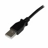 USB kabelis StarTech USB-A - USB-B 3 m Juodas (USBAB3MR)