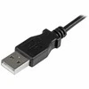 USB kabelis StarTech USB-A - mikroUSB 1 m juodasis (USBUB1MRA)