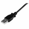USB kabelis StarTech USB-A - mikroUSB 2 m juodasis (USBUB2MU)
