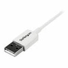 USB kabelis StarTech USB-A - mikroUSB 1 m baltos (USBPAUB1MW)