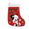 Kalėdinė Kojinė Mickey Mouse Happy smiles 42 cm Poliesteris