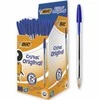 Bic Tušinukas Cristal 1.0 mm, mėlynas, pakuotėje 50 vnt. 129627
