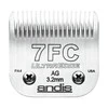 Andis Andis - užspaudžiamas plieno peiliukas plaukų kirpimo mašinėlei, Nr. 7FC (3,2 mm), universalus (461-uniw) - 461-uniw