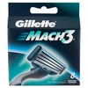 Gillette Mach3 keičiami skutimosi peiliukai 8 vnt