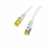 LANBERG patchcord cat.6A S/FTP LSZH CU 5m pilkas