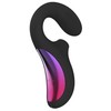 LELO Enigma Juodas - Dual-Sonic Intimate System, Atsparus vandeniui, Rechargeable