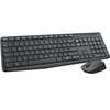 Logitech MK235 Belaidė Klaviatūra ir pelė - Pilkas-PTG-2.4GHZ-MEDITER