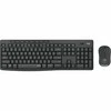 Klaviatūra ir pelė Kit Logitech MK295 Silent Belaidis rinkinys Graphite
