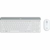 Pelė Logitech SLIM belaidė. KEYB.MOUSECOMB MK470 - OFFWHITE ESP MEDITER
