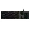 Klaviatūra Logitech G512 LightSync QWERTY (ispanų), GX Brown Tactile, anglis