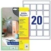 Avery Zweckform BLABEL.ZF L7121- 25 KODEKSO KKR 45X45MM ETIKETĖ
