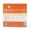 kreminis makiažo pagrindas su apsauga nuo saulės Rilastil Sun System Uniform Compact Kreminis Spf50+ atspalvis 01 rusvai gelsvas 10g