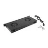 LANBERG AK-1502-B 19 ventiliatoriaus blokas / ventiliacijos skydelis su LCD 2 ventiliatoriais + 230 V termostatu