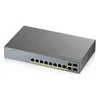 Šakotuvas ZYXEL GS1350-12HP, 12 prievadų valdomas CCTV POE komutatorius, didelio nuotolio, 130 W (1 metų NCC PRO paketo licencija) (5 metų garantija)