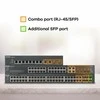 Šakotuvas ZYXEL GS2220-50, ES REGIONAS, 48 PRIEVADŲ GBE L2 KOMUTATORIUS SU GBE UPLINK (1 METŲ NCC PRO PACK LICENCIJA) (5 METŲ GARANTIJA)
