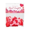 Kheper Games Romantic Heart Confetti Raudona Decorative Party Set