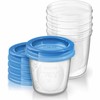 „Philips Avent“ – motinos pieno laikymo puodelis, 180 ml / 6 uncijos, 5 vnt.