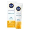 "Nivea Sun Facial Sensitive Spf50" Kremas nuo saulės veidui 50ml
