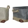 Krepšelio rinkinys DKD Home Decor Poliesteris (3 pcs)