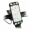 E-Go Holder 360° Rot Electric Scooter/Bike iki 6.5" By SBS Juodas