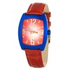 Laikrodis CHRONOTECH CT2050L-05. Kwarcowy, Kolor raudona. Kobieta.