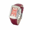 Laikrodis CHRONOTECH CT7018B-05. Kwarcowy, Kolor raudona. Kobieta.