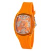 Laikrodis CHRONOTECH CT7134L-08. Kwarcowy, Kolor oranžinė. Kobieta.