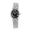 Moteriškas Frederique Constant Classics Art Deco laikrodis juodu ciferblatu