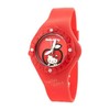 Laikrodis HELLO KITTY HK7158LS-18. Kwarcowy, Kolor raudona. Kobieta.