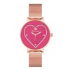 Laikrodis JUICY COUTURE JC1240HPRG. Kwarcowy, Kolor rožinė. Kobieta.