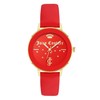 Laikrodis JUICY COUTURE JC1264GPRD. Kwarcowy, Kolor raudona. Kobieta.