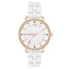 Laikrodis JUICY COUTURE JC1310RGWT. Kwarcowy, Kolor balta. Kobieta.