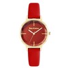 Laikrodis JUICY COUTURE JC1326GPRD. Kwarcowy, Kolor raudona. Kobieta.