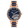 Laikrodis JUICY COUTURE JC1334RGNV. Kwarcowy, Kolor mėlyna. Kobieta.