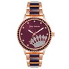 Laikrodis JUICY COUTURE JC1334RGPR. Kwarcowy, Kolor liliowy. Kobieta.