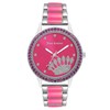 Laikrodis JUICY COUTURE JC1335SVHP. Kwarcowy, Kolor rožinė. Kobieta.