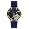 Laikrodis JUICY COUTURE JC1342RGNV. Kwarcowy, Kolor mėlyna. Kobieta.
