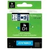 Dymo S0720540 D1 45014 Tape 12mm x 7m Mėlyna on Baltas
