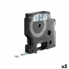 Dymo S0720670 (juoda ant skaidraus) D1 tipo juosta