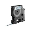 Dymo S0720670 (juoda ant skaidraus) D1 tipo juosta