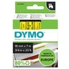 Dymo S0720880 (juoda geltona spalva) D1 tipas