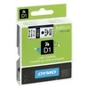 Juostelė DYMO D1 6mm x 7m, juoda ant balto / S0720780 43613