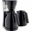 Espreso lašelinis kavos aparatas Melitta Kavos aparatas do Kawy Przelewowy Melitta Easy Therm II Juodas 1050 W 1 L