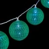 Krist+ LED kamuoliukų vainikas Ø 5 cm Žalia (2 m)