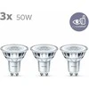 Philips LED Spot GU10 3 pakuotės 4,6W (50W) 2700K 355lm