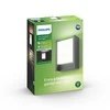 6W Sieninis lauko šviestuvas PHILIPS ARBOUR, antracito sp., 4000K, IP44