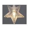 Mondex Elektrinė girlianda STARS, 10 LED, šiltai baltos sp., (elementai 2xAA neįeina), 1,25m + 30cm